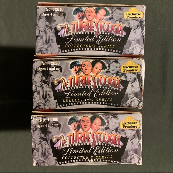 3 Stooges Figures (unopened) - Picture 11 of 12